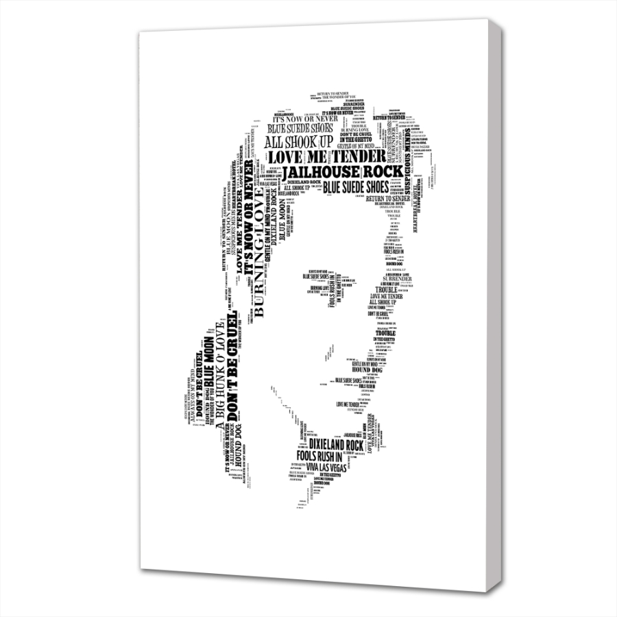 Elvis Presley Song Lyrics Canvas Digital Distribution